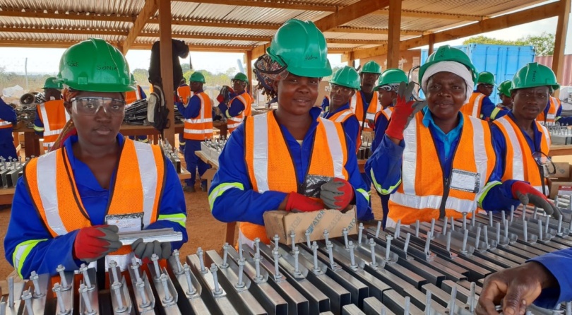 Local job creation in Mozambique