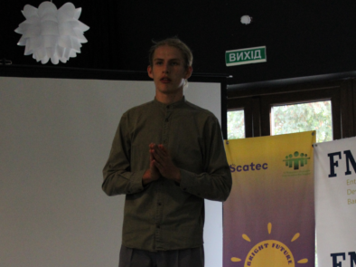 Oleksandr Sichkar, a participant in the «Bright Future» project
