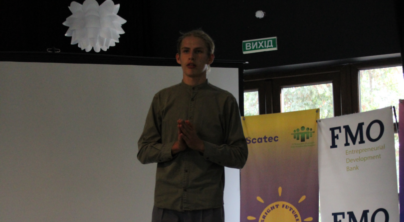 Oleksandr Sichkar, a participant in the «Bright Future» project