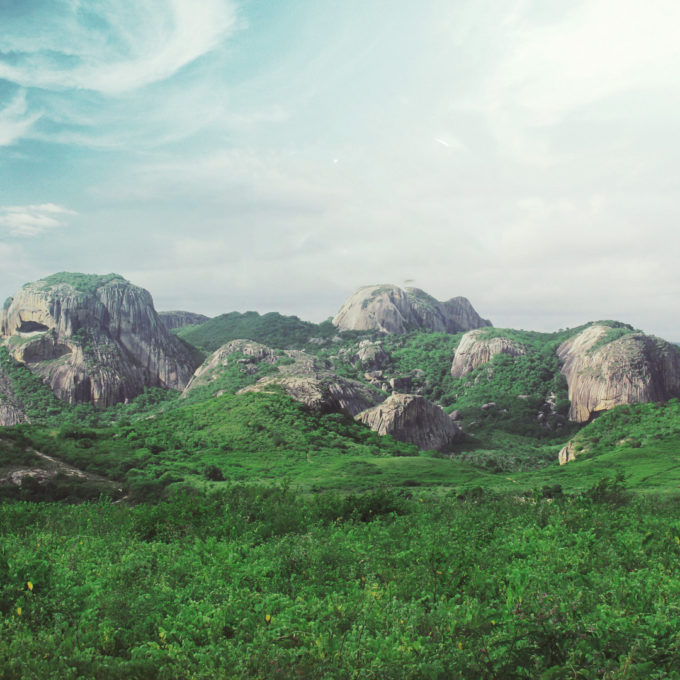 Iguazu Falls, on the Border of Brazil, Argentina and Paraguay